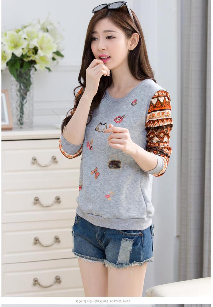 WT6685 Fashion Top Grey