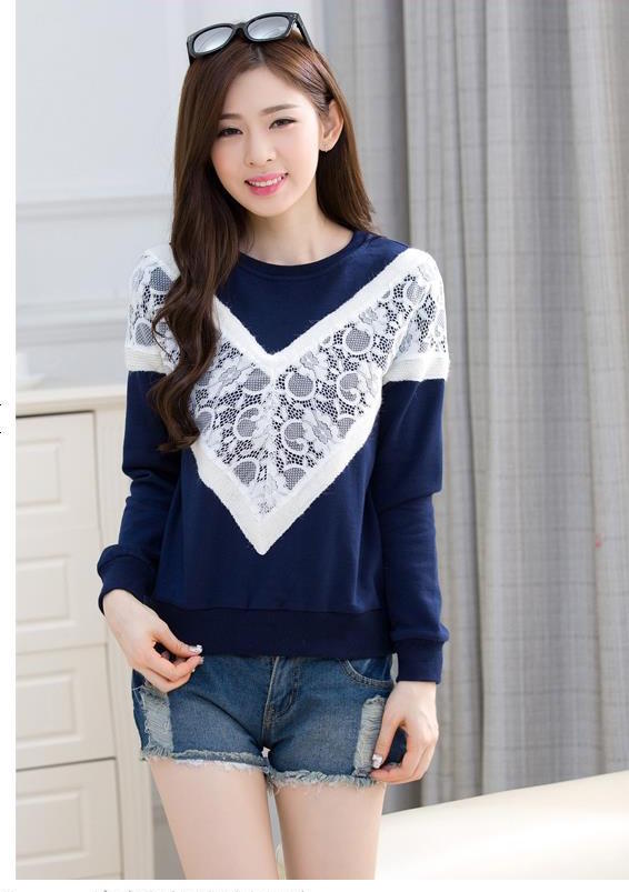 WT6687 Stylish Top Blue