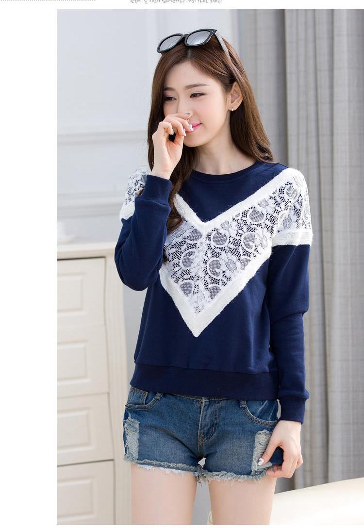 WT6687 Stylish Top Blue