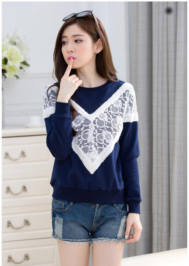 WT6687 Stylish Top Blue