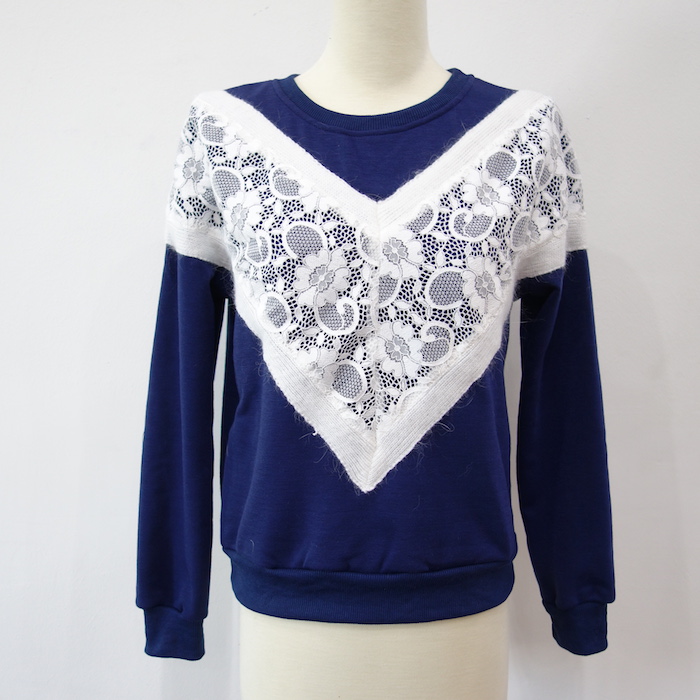 WT6687 Stylish Top Blue