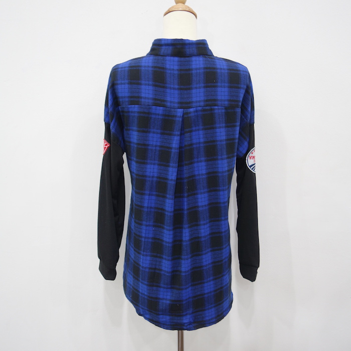 WT6713 Checker Top As Picture