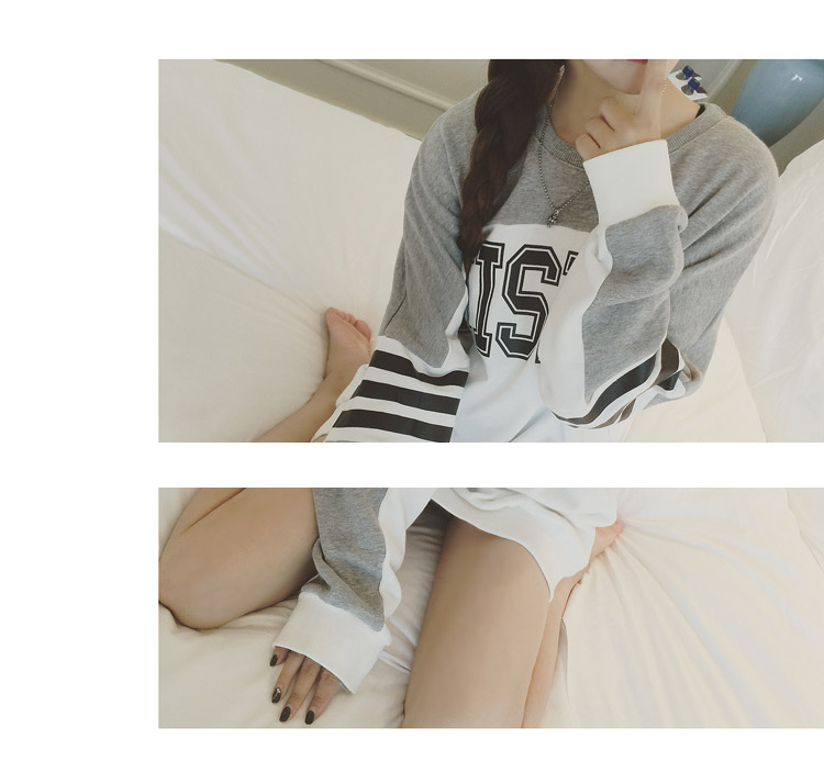 WT6719 Casual Top Grey