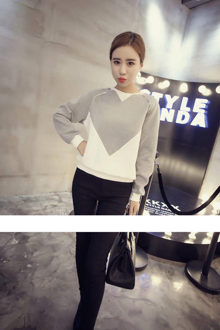 WT6723 Fashion Top Grey