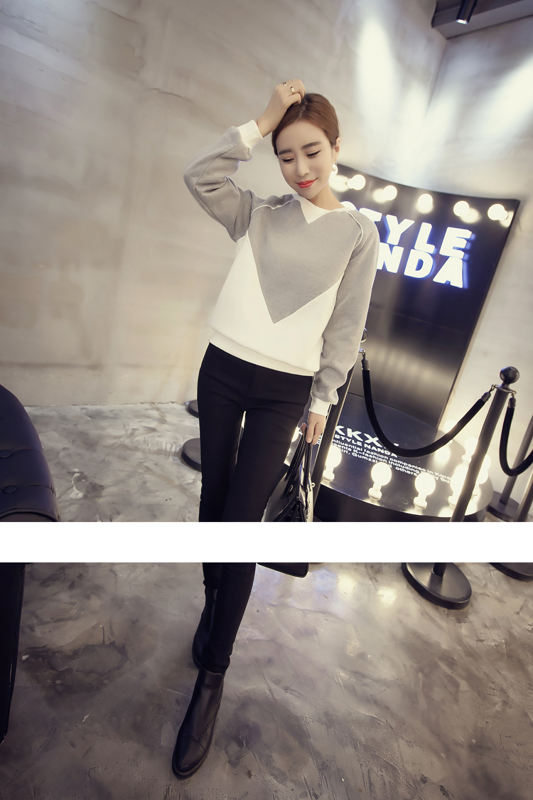 WT6723 Fashion Top Grey