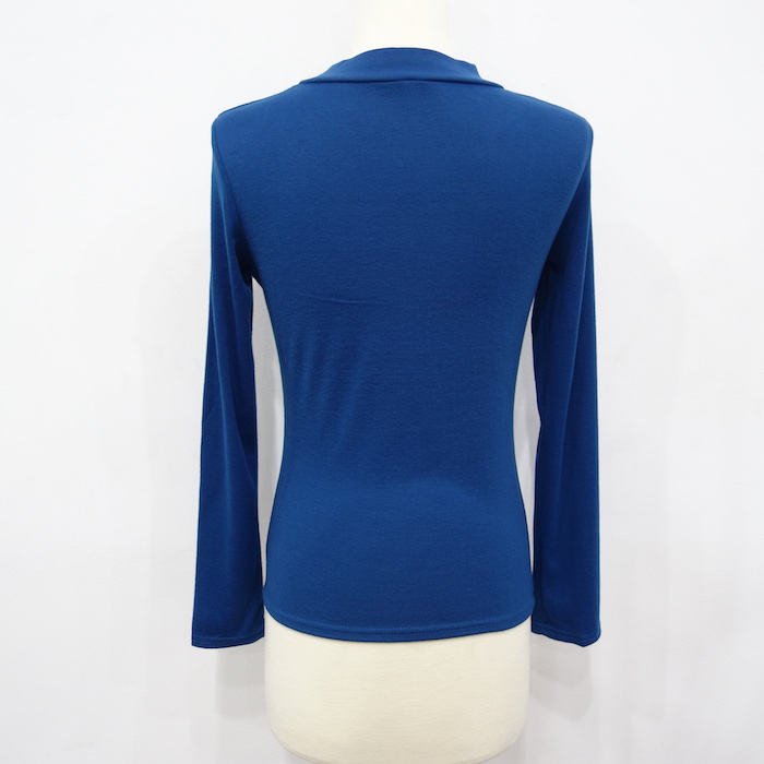 WT6739 Long Sleeves Top Blue