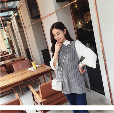 WT6742 Stylish Top Grey