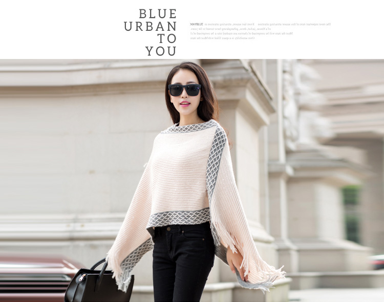 WT6749 Stylish Knit Top Almond