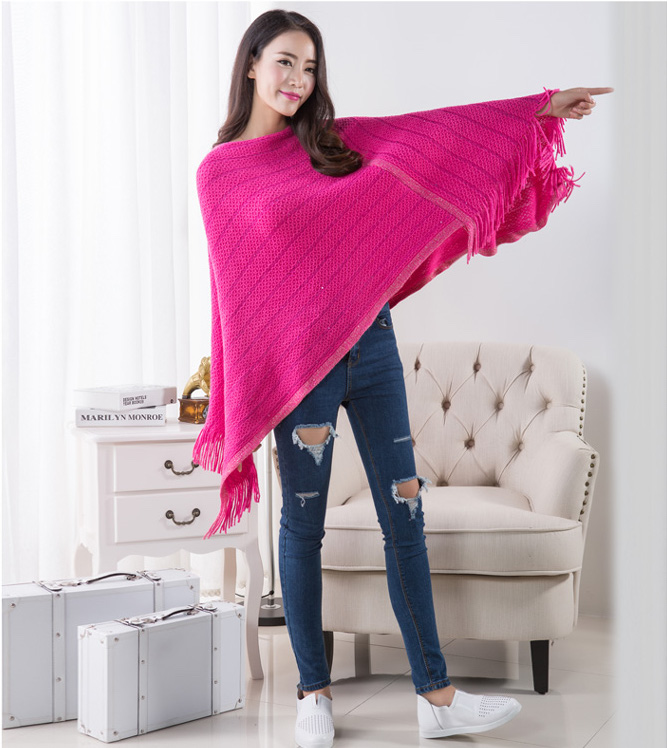 WT6750 Fashion Top Dark Pink