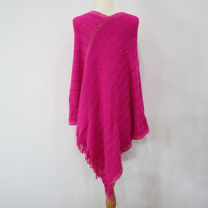 WT6750 Fashion Top Dark Pink