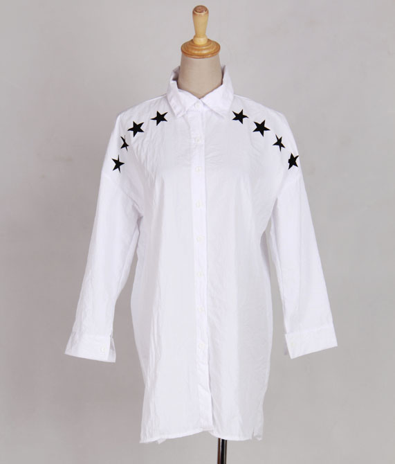 WT6762 Fashion Top White