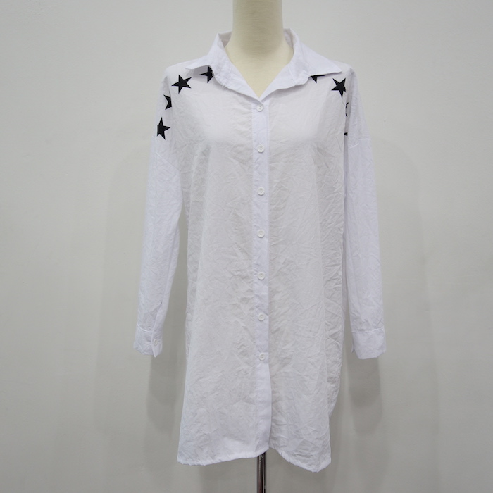 WT6762 Fashion Top White