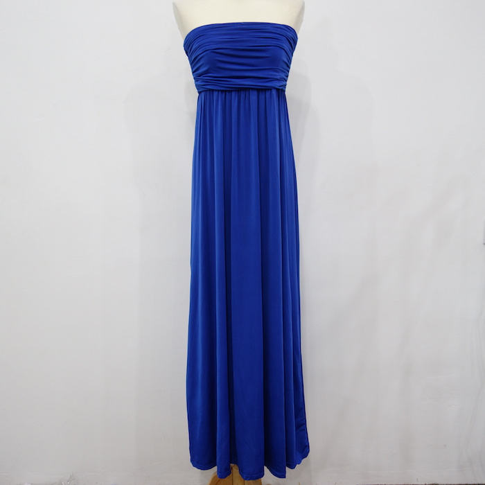 WD6764 Elegant Tube Dress Blue