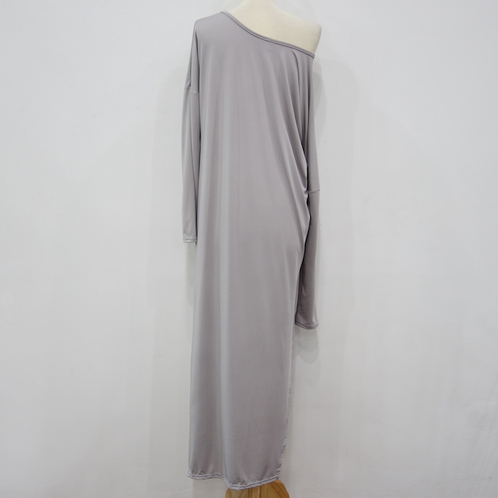 WD6797 Sexy Maxi Dress Grey