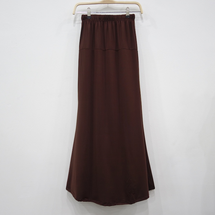 WP6800 Mermaid Skirt Dark Brown