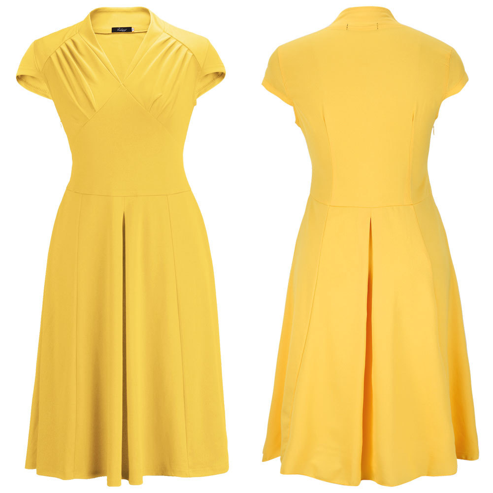 WD6801 Classic Dress Yellow