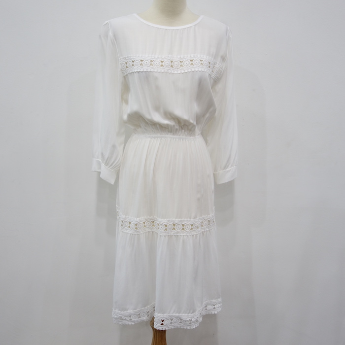 WD6810 Lovely Dress White