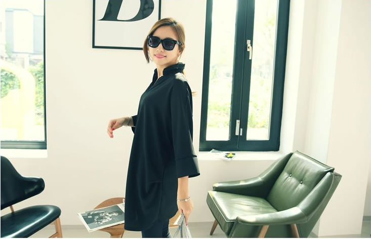 WT6840 Fashion Top Black