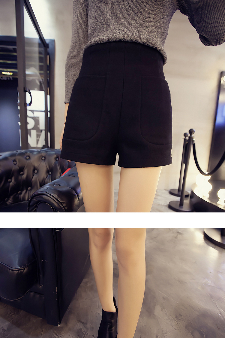 WP3636 Stylish Short Pant Black