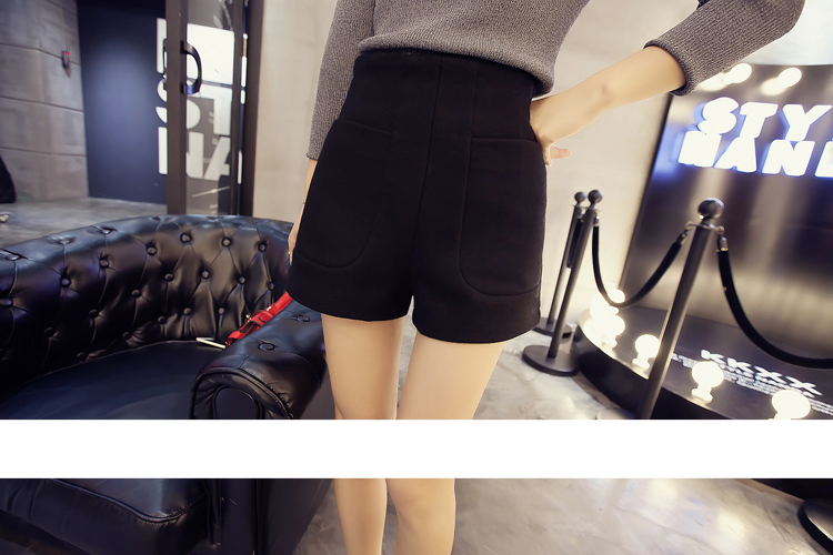 WP3636 Stylish Short Pant Black