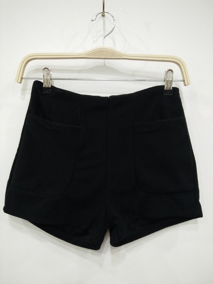 WP3636 Stylish Short Pant Black