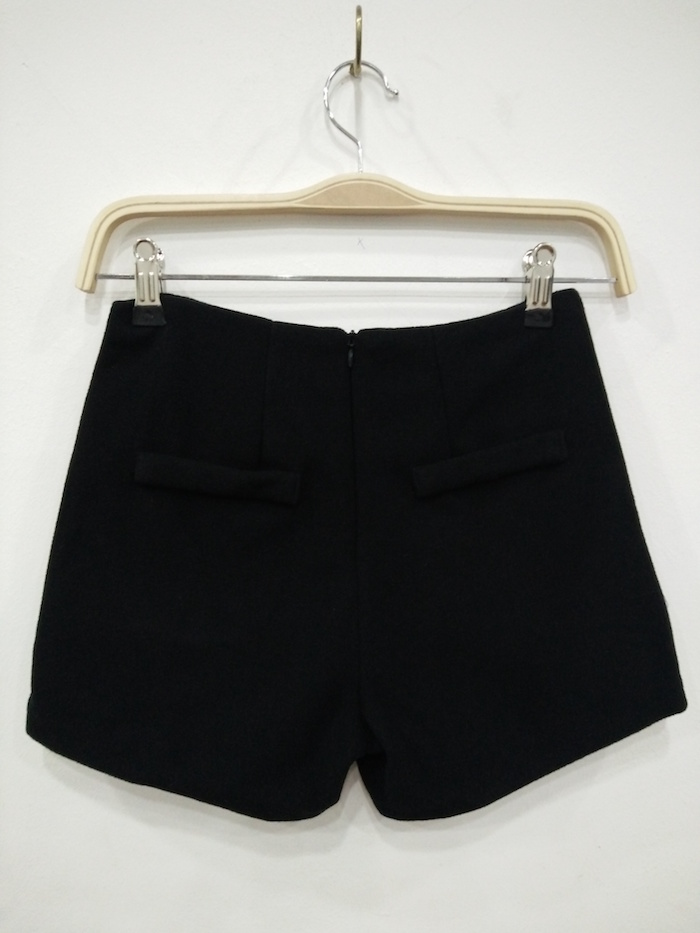 WP3636 Stylish Short Pant Black