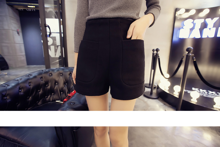 WP3636 Stylish Short Pant Black