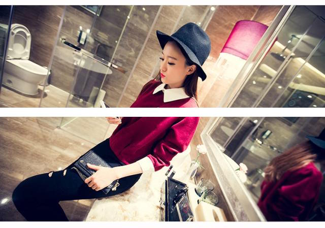 WT3637 Fashion One Piece Top Red