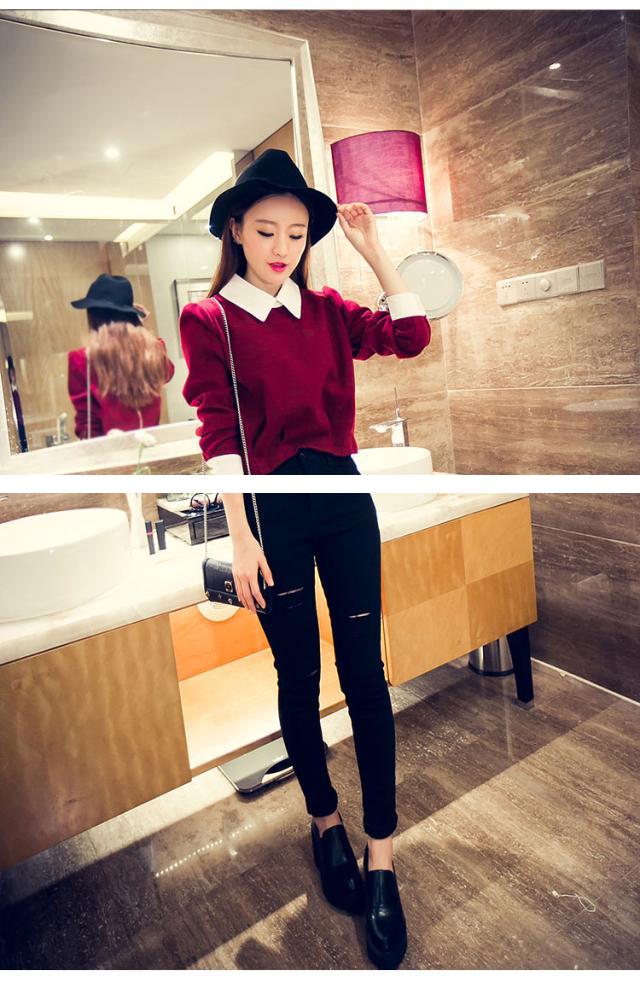 WT3637 Fashion One Piece Top Red