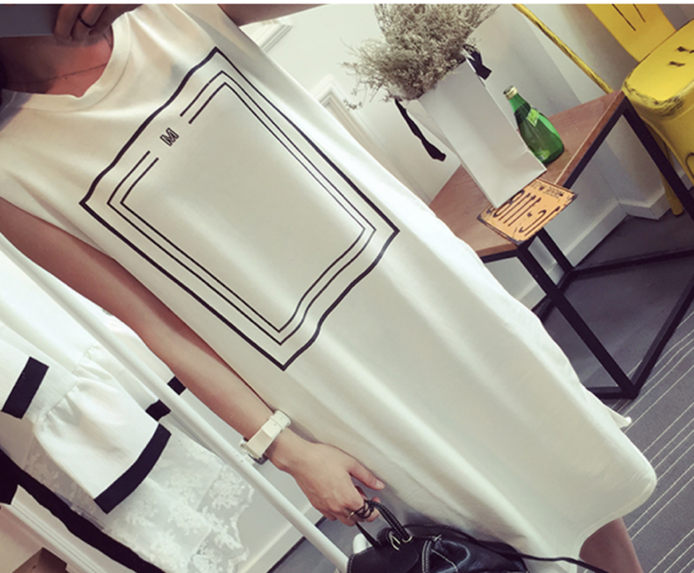 WD6181 Korea Fashion Dress White