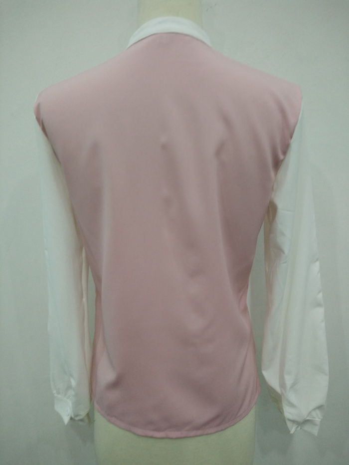 WT6867 Fashion OL Top Pink