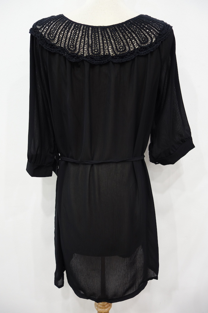 WD6889 Stylish Dress Black