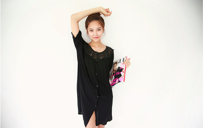 WD6889 Stylish Dress Black