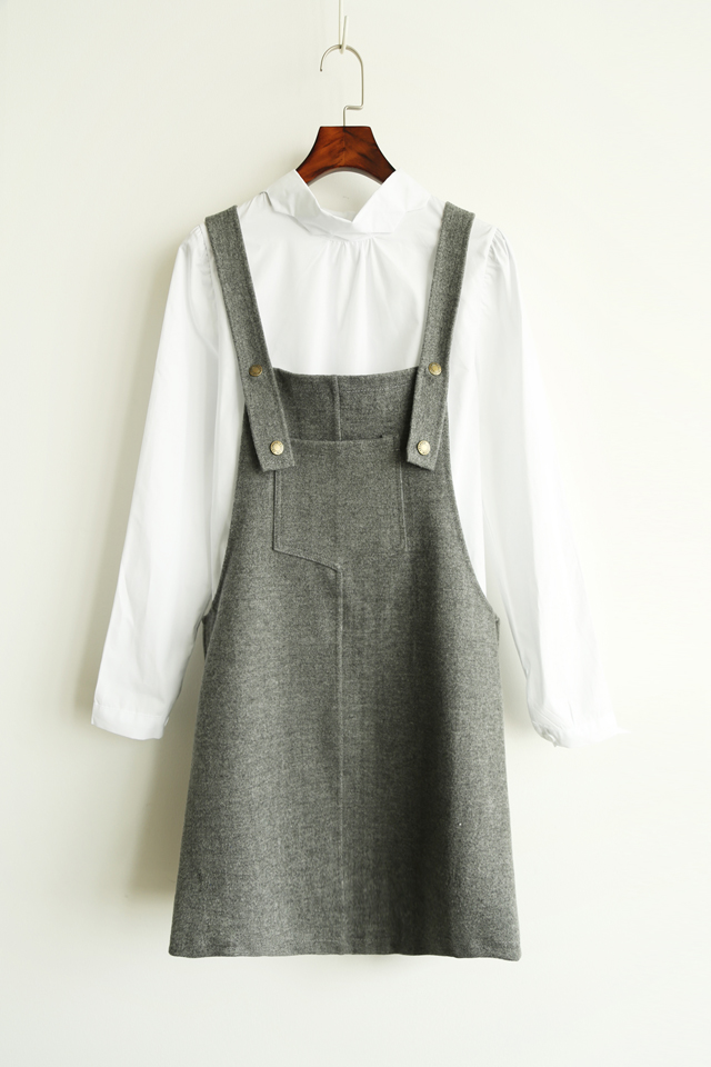 WD6904 Fashion Dress Grey