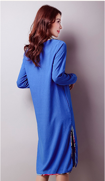 WJ6909 Stylish Cardigan Blue