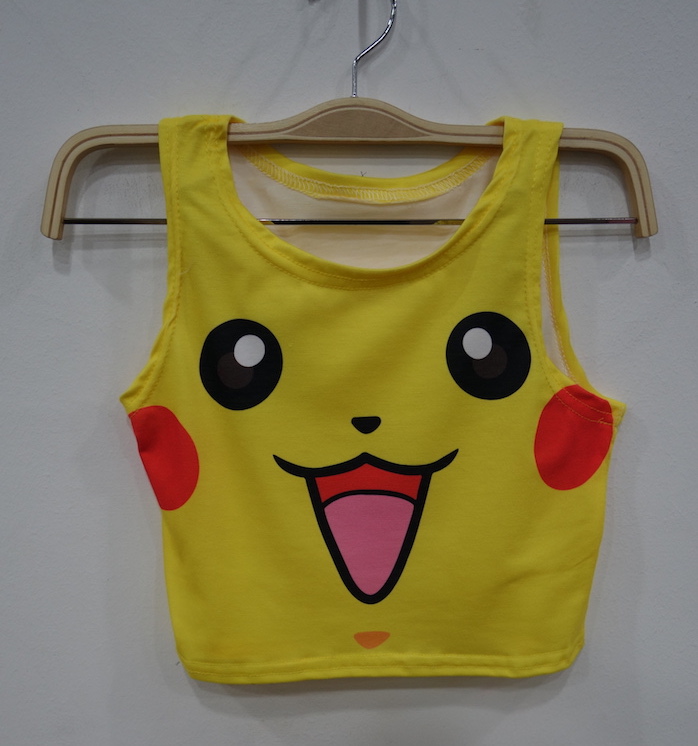 WT3659 Cute Top Yellow