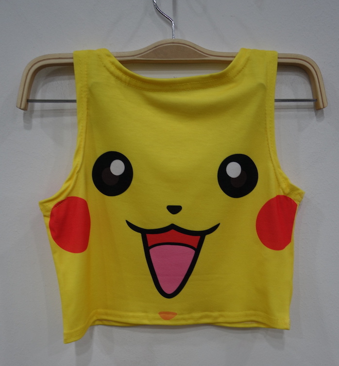 WT3659 Cute Top Yellow