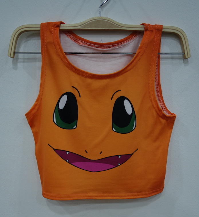 WT3666 Stylish Top Orange