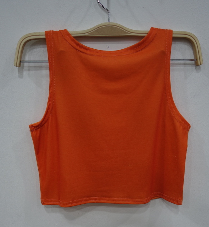 WT3666 Stylish Top Orange