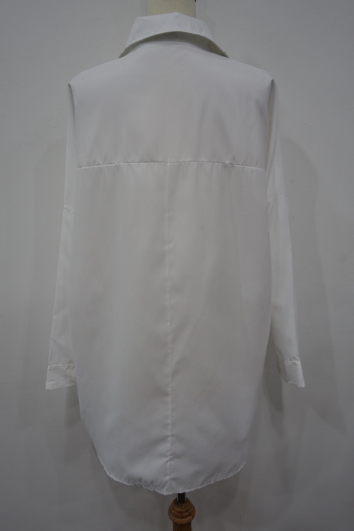 WT6912 Fashion Loose Top White