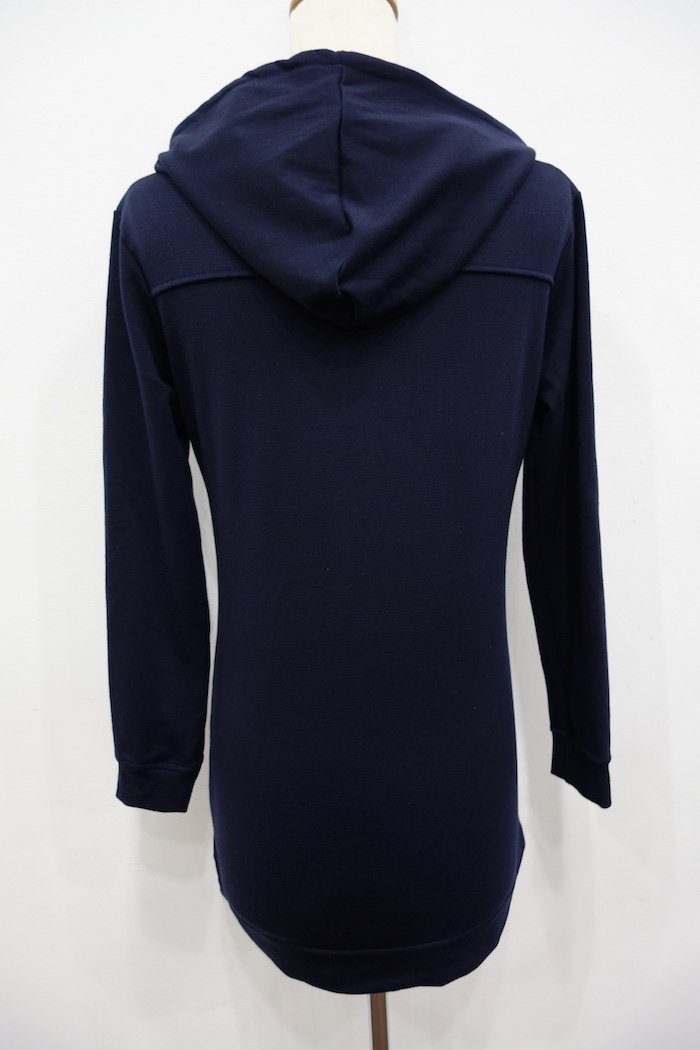 WT6933 Hooded Top Dark Blue