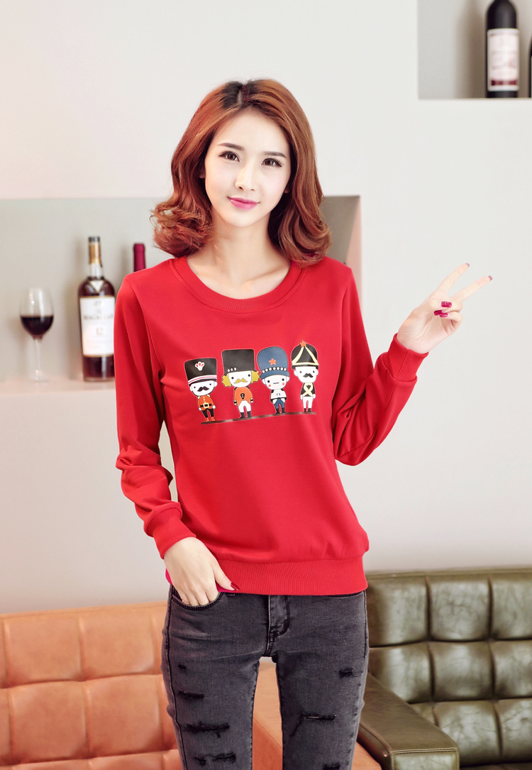 WT6937 Stylish Cute Top Red