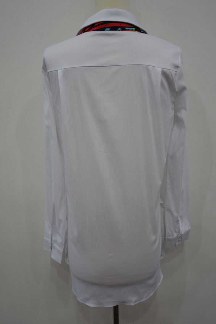 WT6939 Korea Fashion Top White