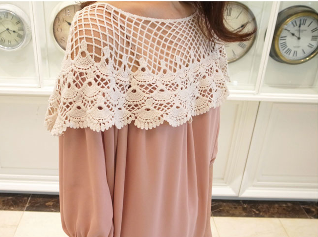 WT6948 Pretty Loose Top Pink