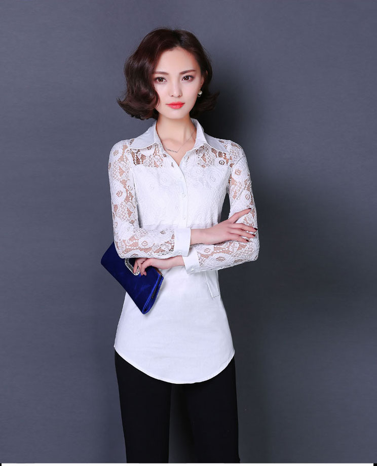 WT6949 Korea Stylish Top White