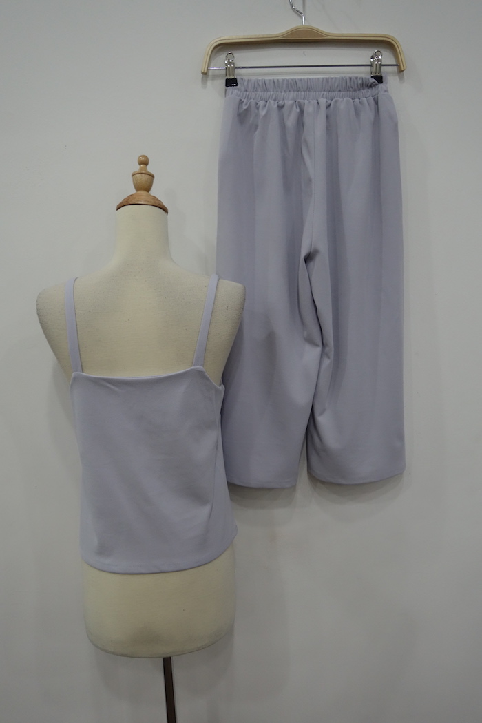 WT3682 Casual Top and Pant Grey (1 Set)