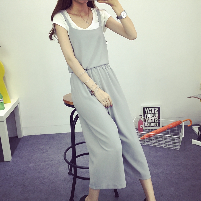 WT3682 Casual Top and Pant Grey (1 Set)