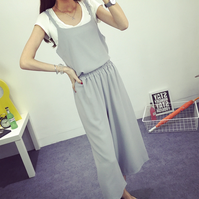 WT3682 Casual Top and Pant Grey (1 Set)