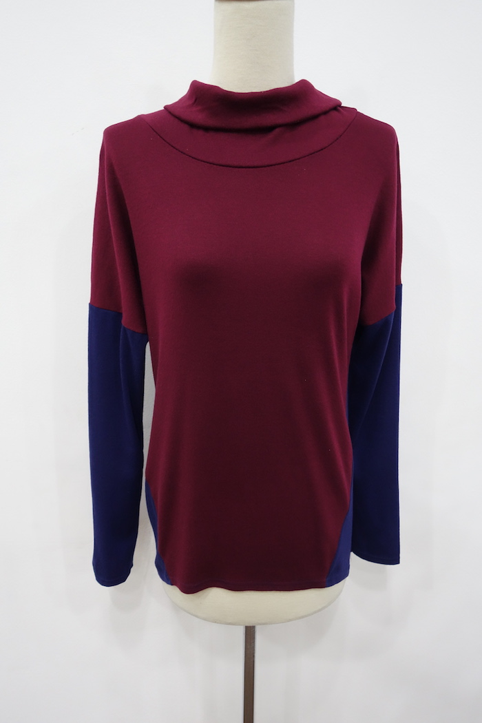 WT7003 One Piece Top Maroon