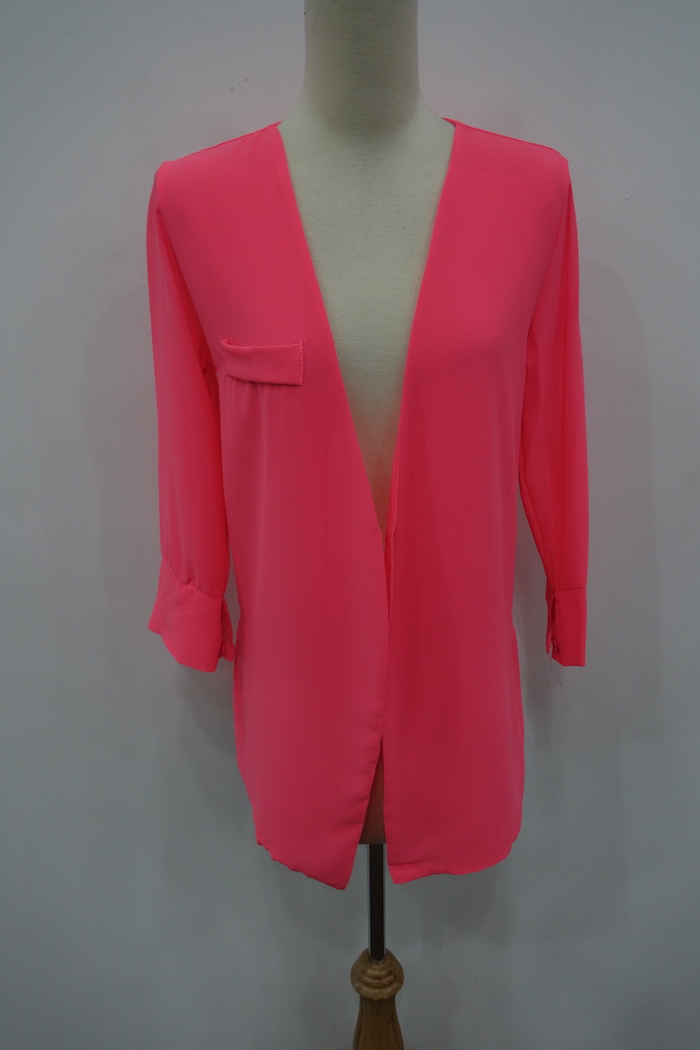 WJ7020 Stylish Cardigan Pink